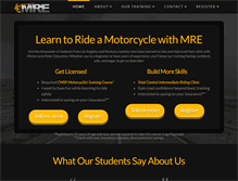 Tablet Screenshot of mre-corp.com